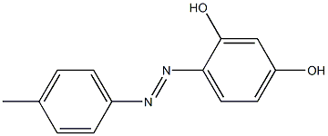 2,4-二羥-4-甲偶氮苯 结构式