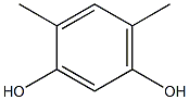4,6-二甲間苯二酚 结构式