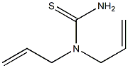 二烯丙[基]硫脲 结构式