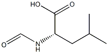 甲醯白胺酸 结构式