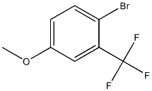 1-Bromo-2-(Trifluoromethyl)-4-Methoxybenzene 结构式