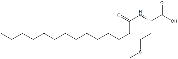 myristoylmethionine 结构式