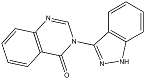 3-(indazol-3-yl)-quinazolin-4(3H)-one 结构式