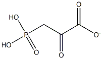 3-phosphonopyruvate 结构式