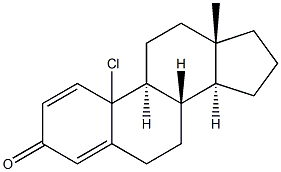 10-chloroestradien-3-one 结构式