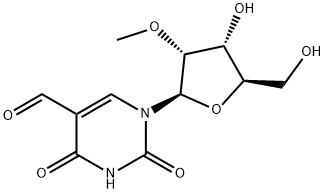 5-formyl-2'-O-methyluridine 结构式