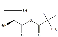 penicillamyl-alpha-aminoisobutyric acid 结构式