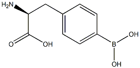 4-dihydroxyborylphenylalanine 结构式