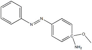 4METHOXY4AMINOAZOBENZENE 结构式