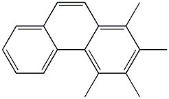 1,2,3,4-TETRAMETHYLPHENANTHRENE 结构式