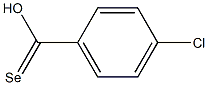 4-CHLOROPHENYLSELENICACID 结构式