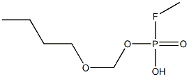 1-METHYL-BUTOXY-METHYL-PHOSPHORYLFLUORIDE 结构式