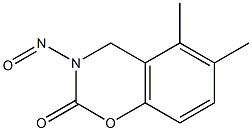 3,4-DIMETHYLPHENYLN-METHYL-N-NITROSOCARBAMATE 结构式