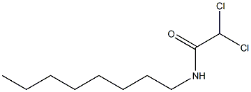 N-OCTYLDICHLOROACETAMIDE 结构式