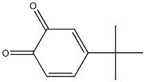 4-TERT-BUTYL-1,2-BENZOQUINONE 结构式