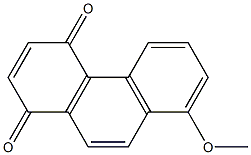 8-METHOXY-1,4-PHENANTHRENEQUINONE 结构式