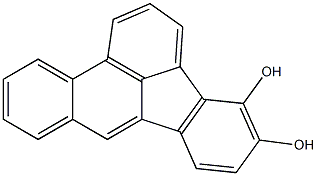 BENZO[B]FLUOROANTHENE-4,5-DIOL 结构式