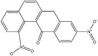 1,9-DINITROBENZANTHRONE 结构式