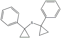 PHENYLCYCLOPROPYLSULFIDE 结构式