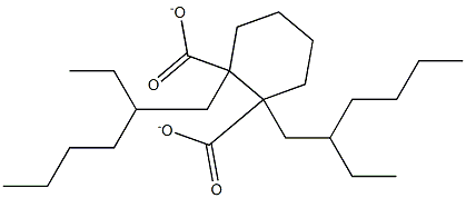 DI-(2-ETHYLHEXYL)HEXA-HYDROPHTHALATE 结构式