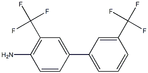 3',5-DITRIFLUOROMETHYL-4-AMINOBIPHENYL 结构式