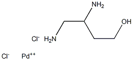 N-(HYDROXYETHYL)ETHYLENEDIAMINEPALLADIUMDICHLORIDE 结构式
