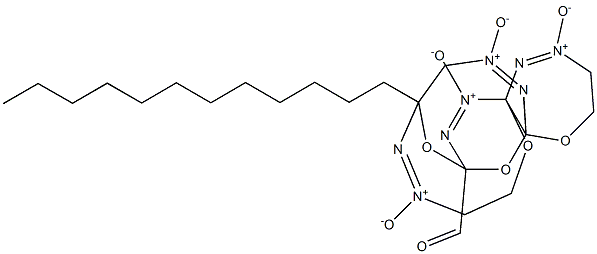DODECYLTETRAOXYETHYLENEOXYACETALDEHYDE 结构式