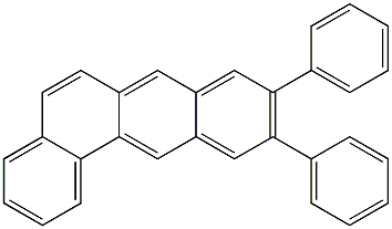 9,10-DIPHENYL-1,2-BENZANTHRACENE 结构式