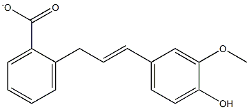 松柏醇苯甲酸酯 结构式