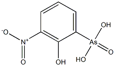 NITROHYDROXYPHENYLARSONICACID 结构式