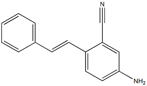 2-CYANO-4-AMINOSTILBENE 结构式
