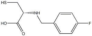 PARA-FLUOROBENZYL-S-CYSTEINE 结构式