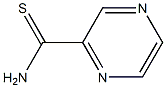 PYRAZINETHIOCARBOXAMIDE 结构式