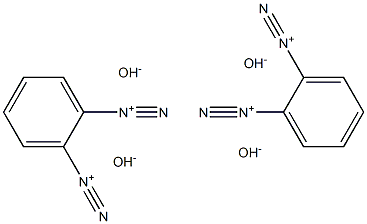 DIPHENYLBIS(DIAZONIUMHYDROXIDE) 结构式