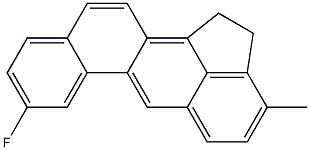 8-FLUORO-3-METHYLCHOLANTHRENE 结构式