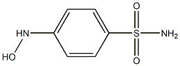 PARA-HYDROXYLAMINOBENZENESULPHONAMIDE 结构式