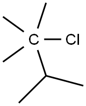 2-CHLORO-2,2,3-TRIMETHYLBUTANE 结构式