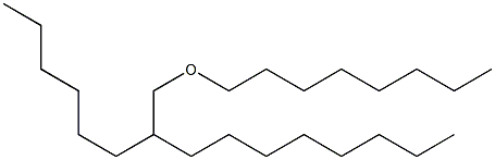 2-HEXYLDECANOXYOCTANE 结构式