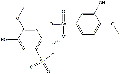 CALCIUM3-HYDROXY-4-METHOXYBENZOLSELENONATE 结构式