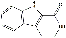 OXO-1,2,3,4-TETRAHYDROBETA-CARBOLINE 结构式