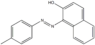 1-(PARA-TOLYLAZO)-NAPHTHOL 结构式