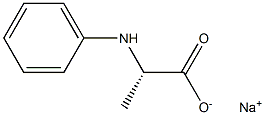 ALANINE,PHENYL,DL-,SODIUMSALT 结构式