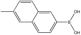 6-Methyl-2-naphthaleneboronicacid 结构式