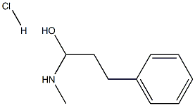 -Methylaminophenylpropylalcoholhydrochloride 结构式