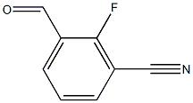 2-Fluoro-3-cyanobenzaldehyde 结构式