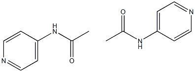 4-乙酰氨基吡啶 结构式