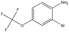 2-bromo-4-tirfluoromethoxyaniline 结构式