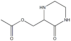 2-羰基-3-哌嗪乙酸甲酯 结构式