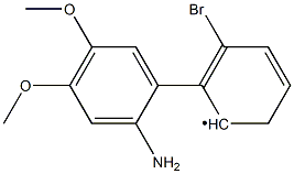 (2-Amino-4,5-dimethoxy-phenyl)-(3-bromo-phenyl)- 结构式