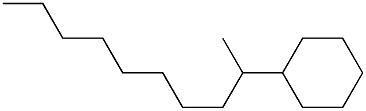 2-环己烷基癸烷 结构式